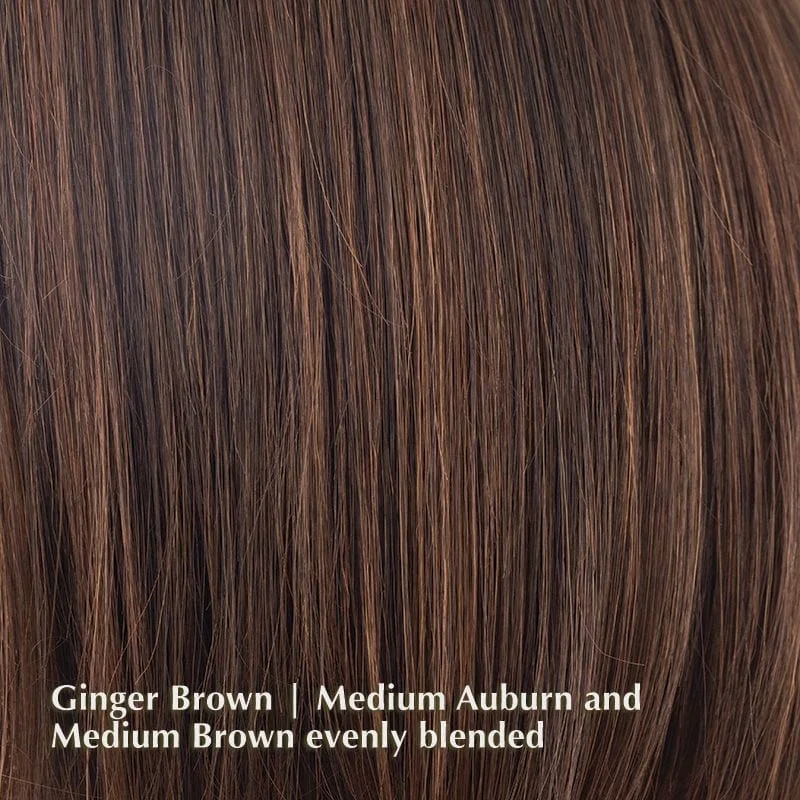 Ginger Brown | Medium Auburn and Medium Brown evenly blended