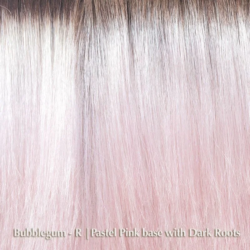 Bubblegum-R | Pastel Pink base with Dark Roots