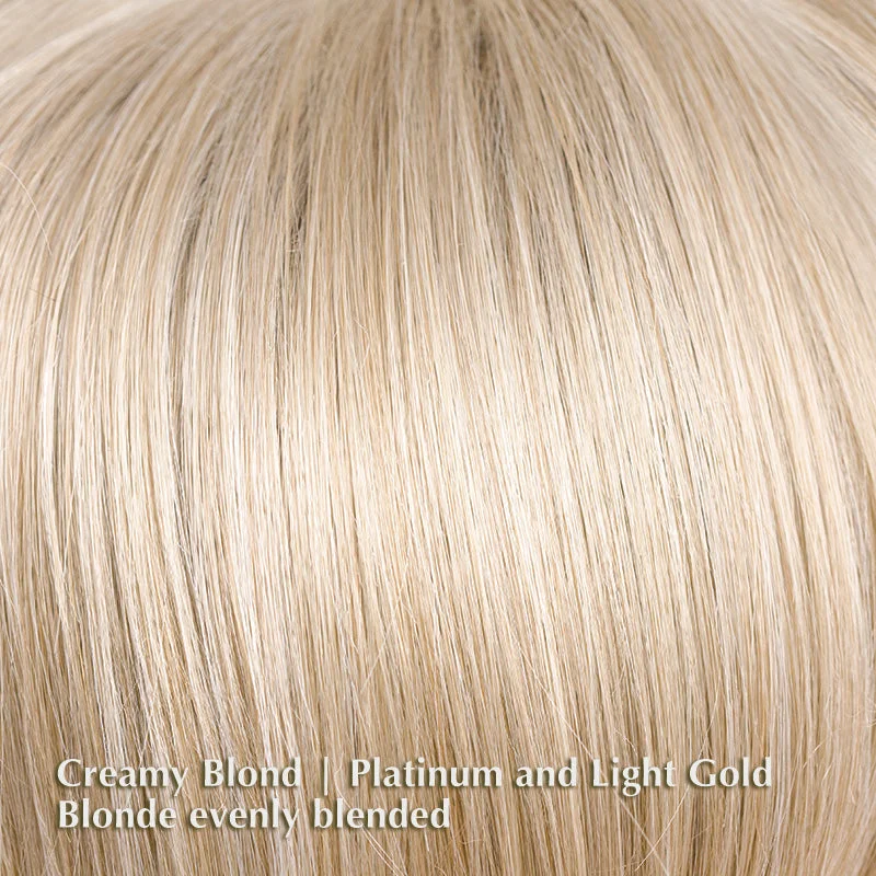 Creamy Blond | Platinum and Light Gold Blonde evenly blended