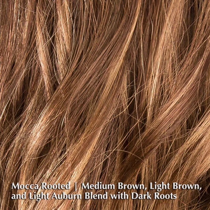 Mocca Rooted | Medium Brown, Light Brown, and Light Auburn Blend with Dark Roots