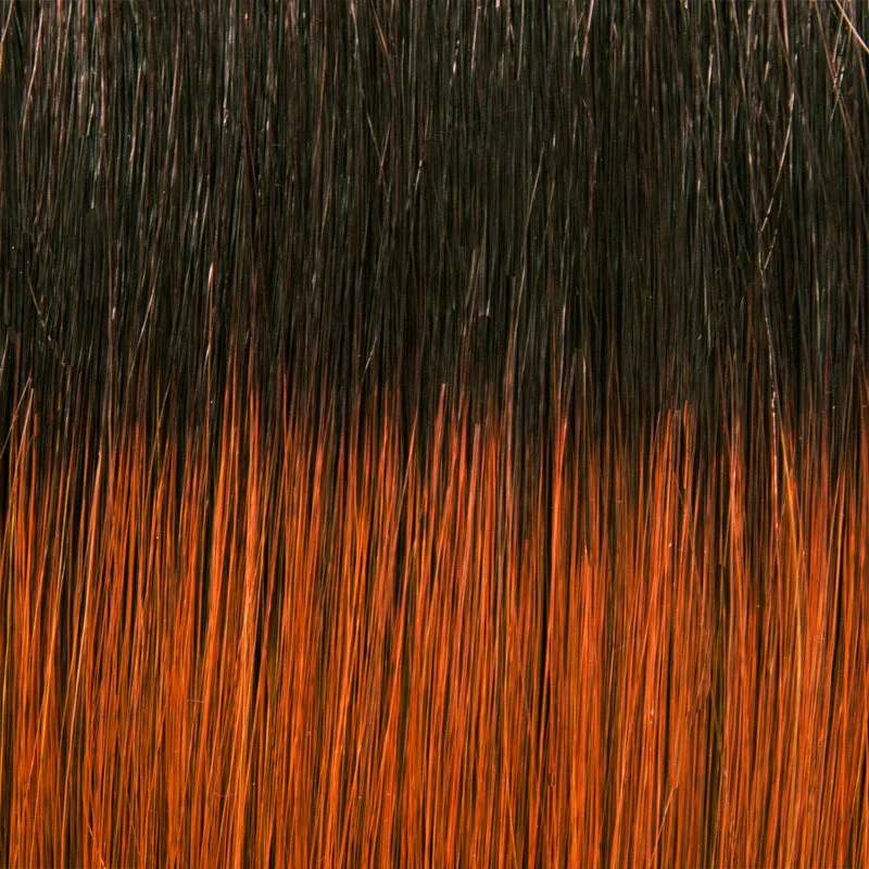 33/130/R4 | Dark Auburn Bright Auburn Blend Rooted Dark Brown