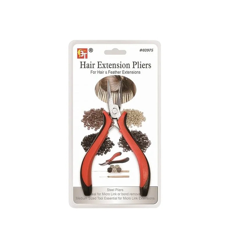 BEAUTY TOWN Hair Extension Pliers For Hair & Feather Extensions #03975