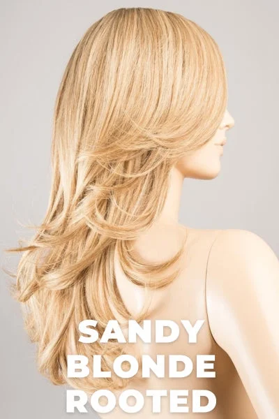 Sandy Blonde Rooted