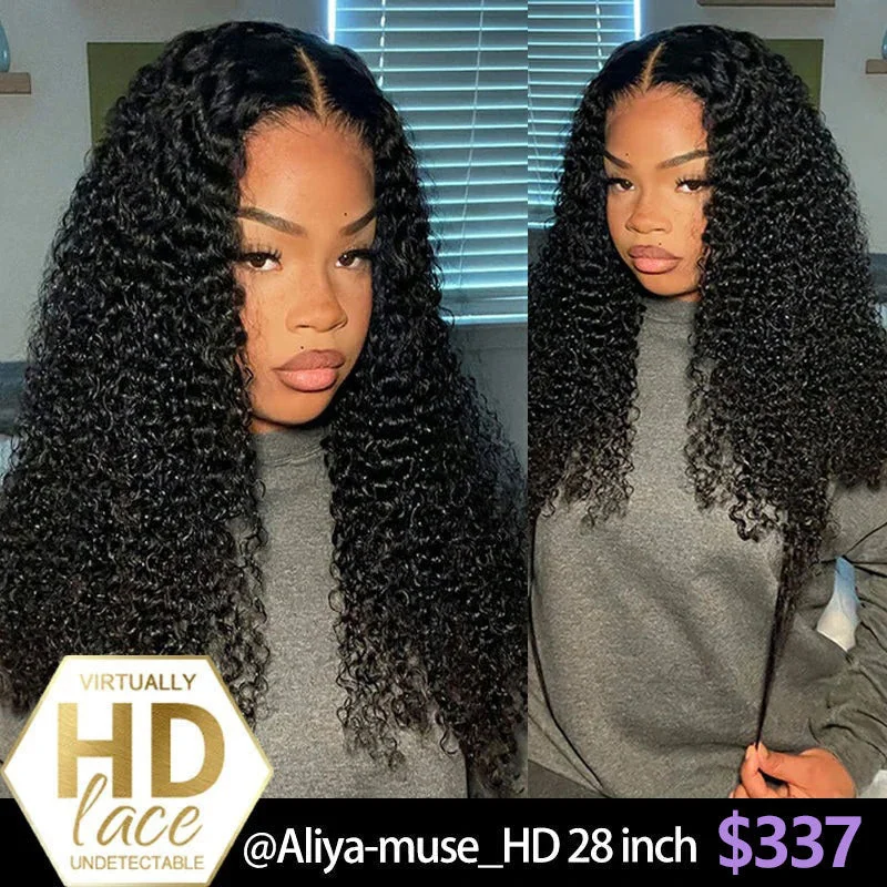 aliyah.muse recommend !!! Brennas Hair Curly Wig 13x4 HD Lace Frontal Wig Human Hair Wigs