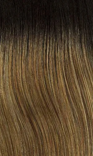 8/27/26GR | Medium Brown with Strawberry & Gold Blonde highlights and Medium Dark Brown