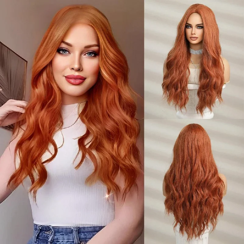 Modern and Fashionable: Long Wavy Synthetic Wig