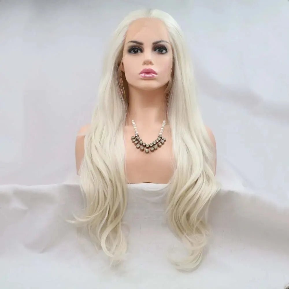 Platinum Blonde Synthetic Wig