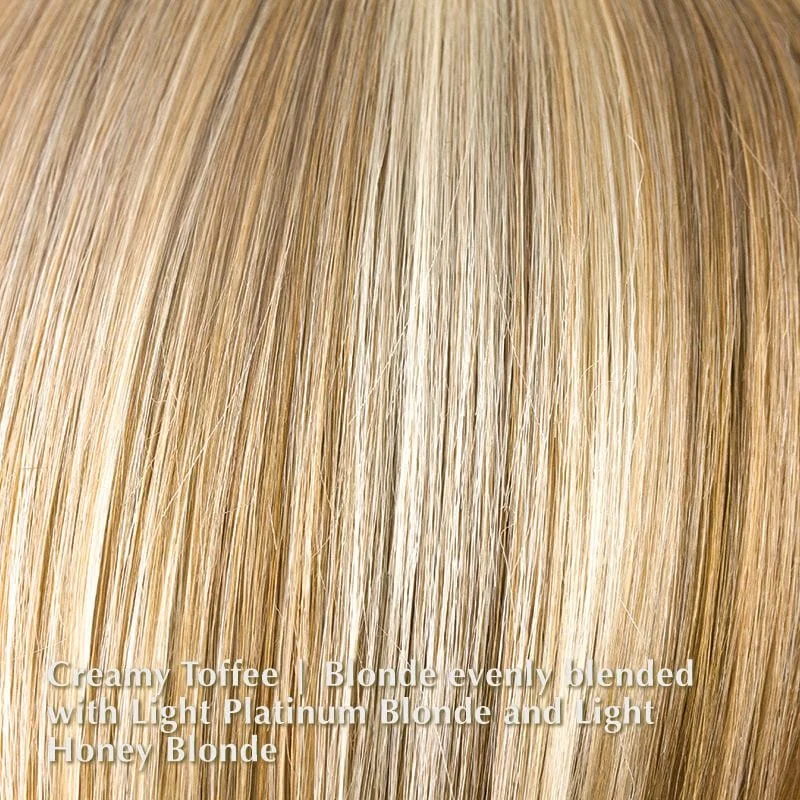 Creamy Toffee | Blonde evenly blended with Light Platinum Blonde and Light Honey Blonde