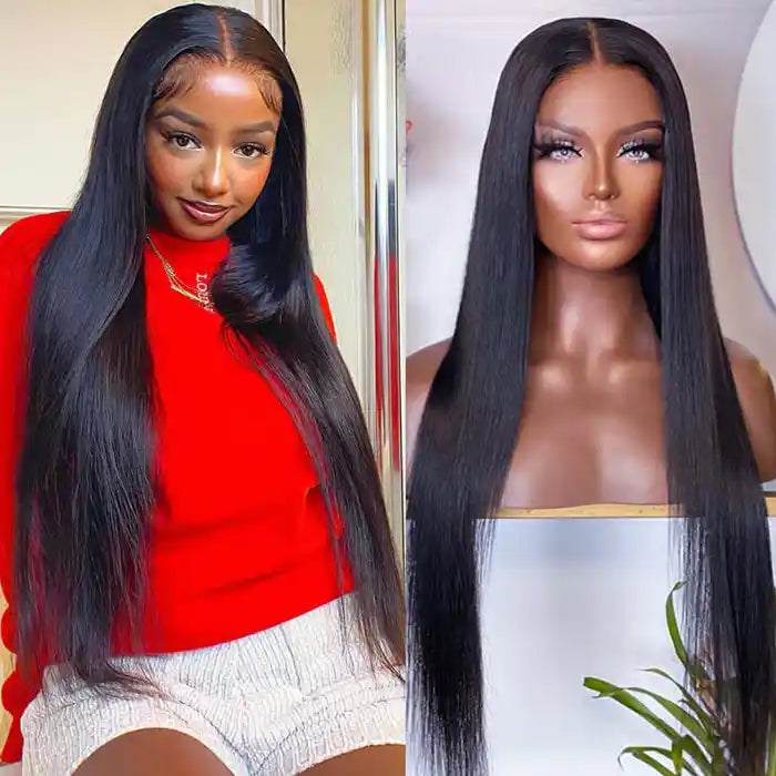 Silky Straight/Body Wave Silk Base Wig Silk Top Transparent Full Lace Frontal Wigs