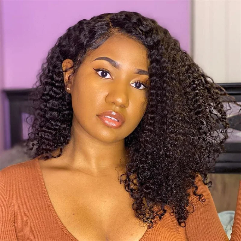 Barbara | Diamond Fake Scalp 13X4 Lace Front Wig | Curly