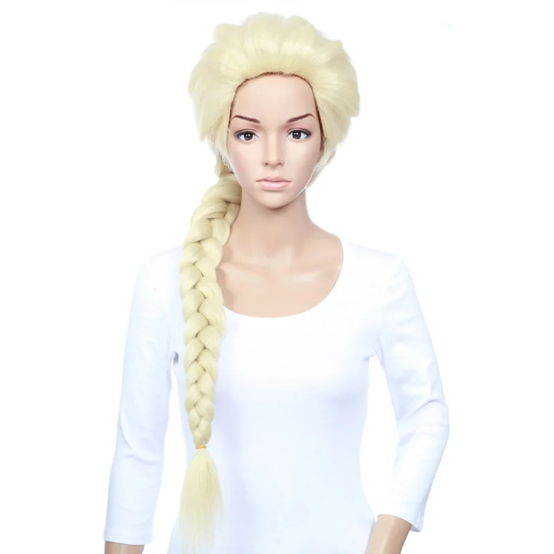 Buy Elsa Wig Deluxe White