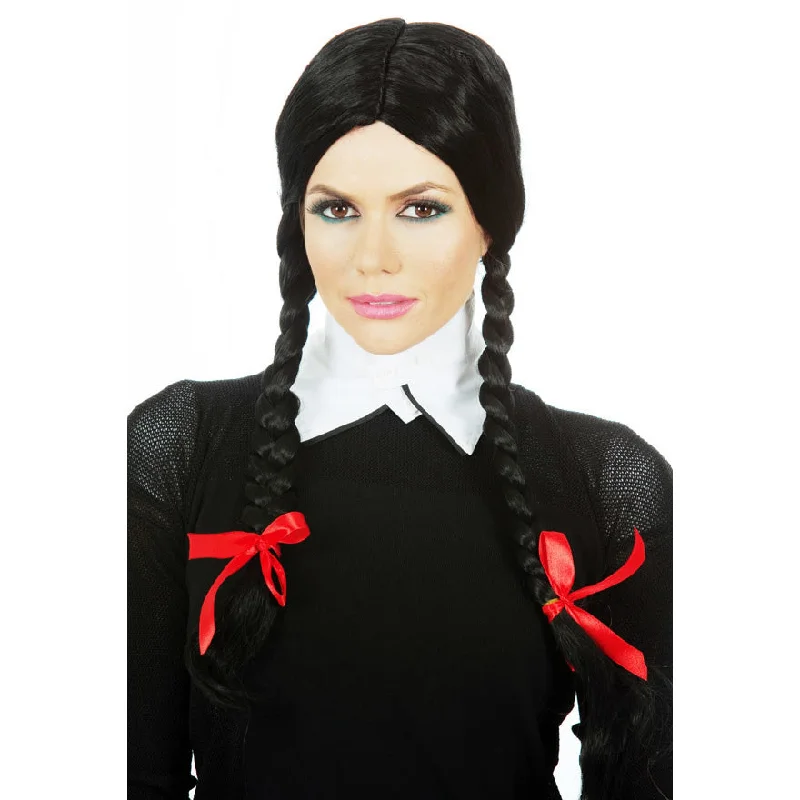 Buy Wednesday Addams Wig Black