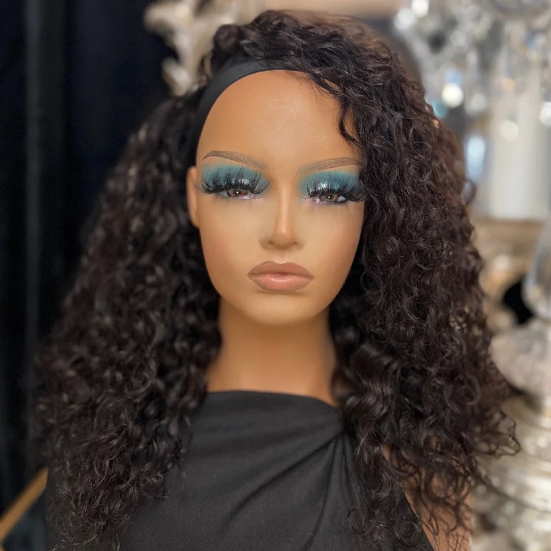 Water Wave Headband Wigs