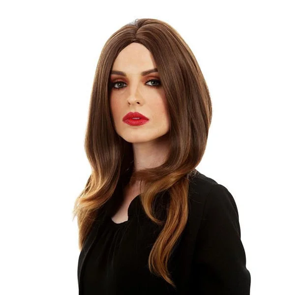 First Lady Melania Trump Style Wig Brown