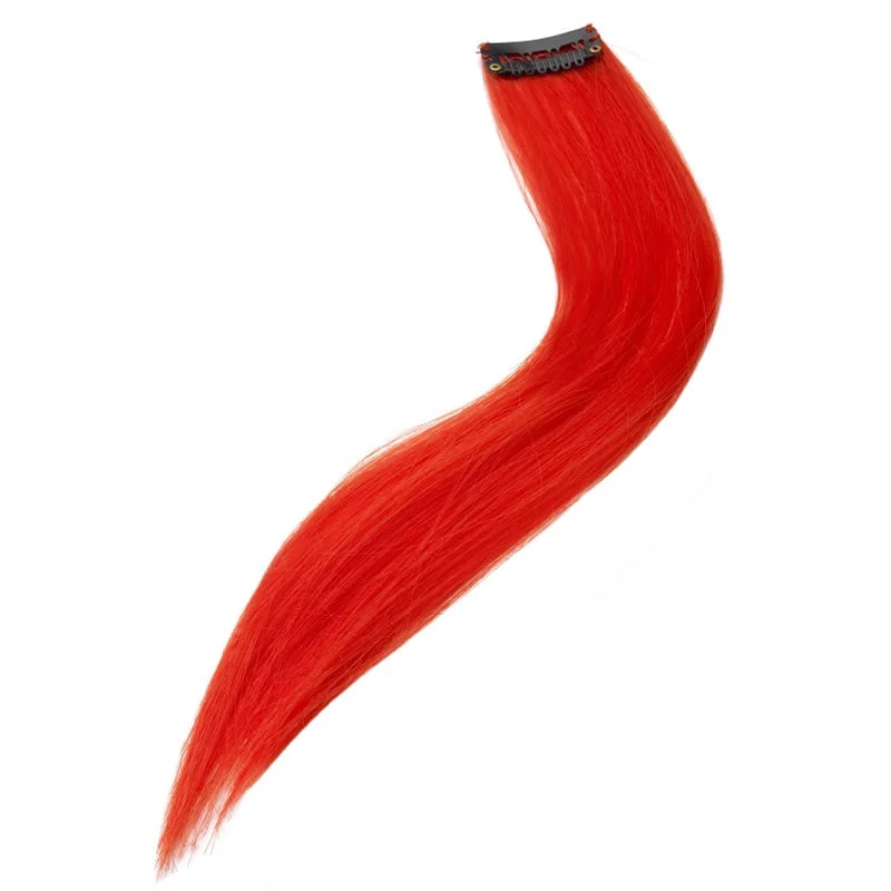 Hair Extension Red 18 inch clip-in