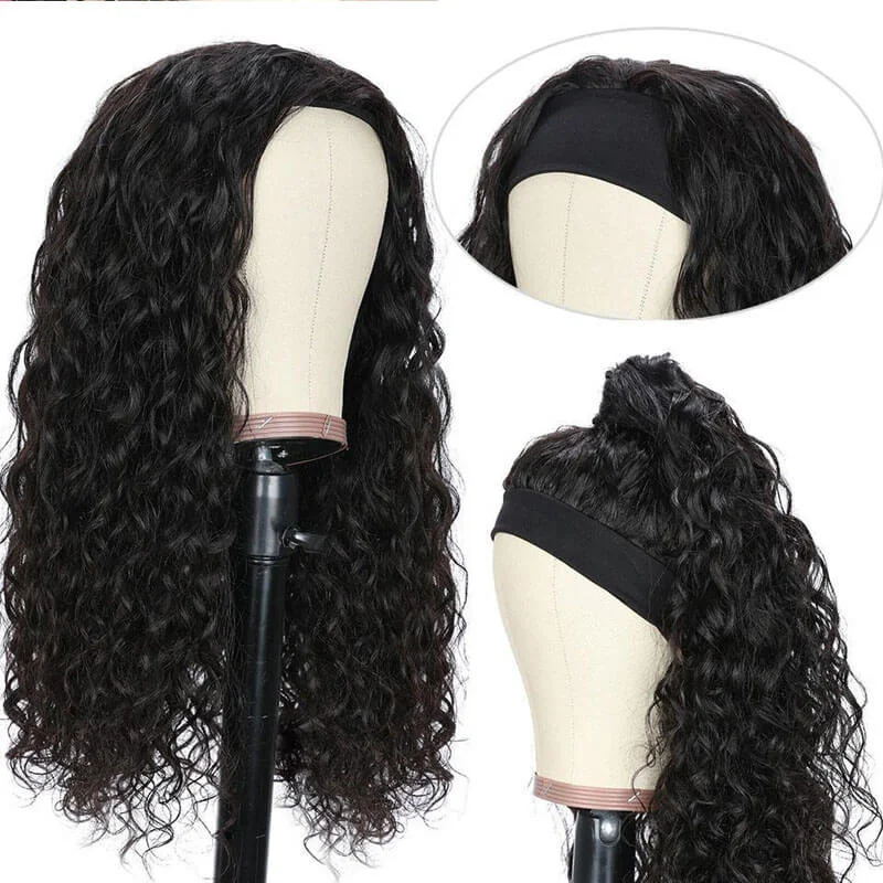 Headband Wig Italian Curly