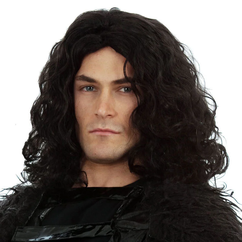 Jon Snow Wig Black