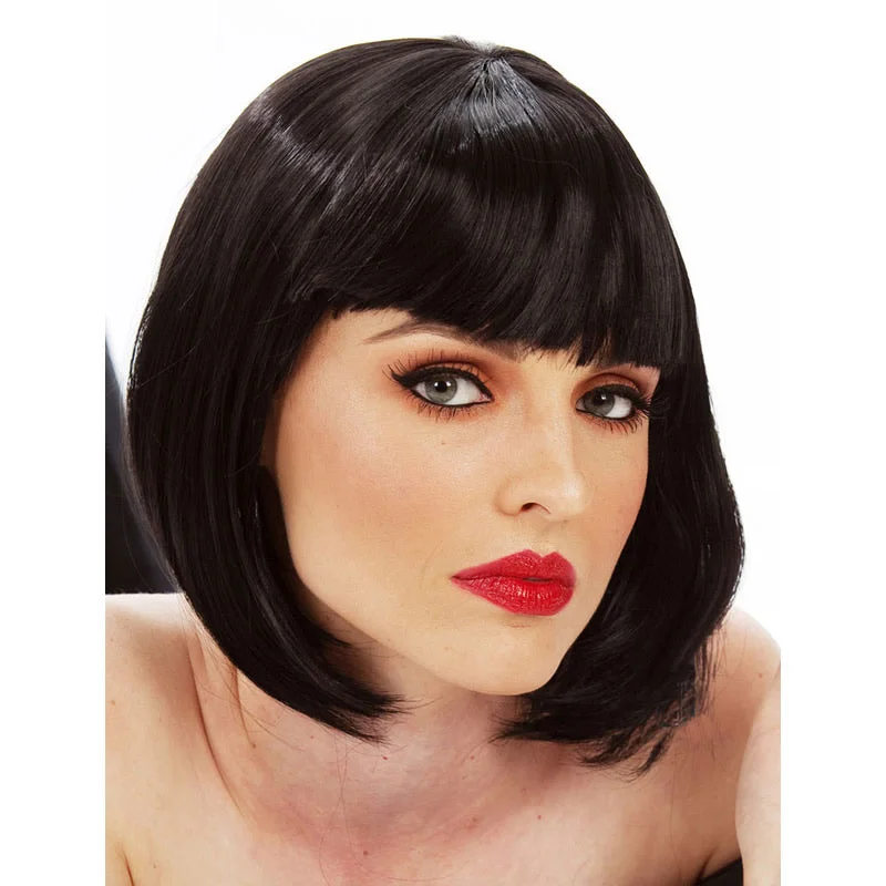 Mia Wallace Pulp Fiction Wig Black