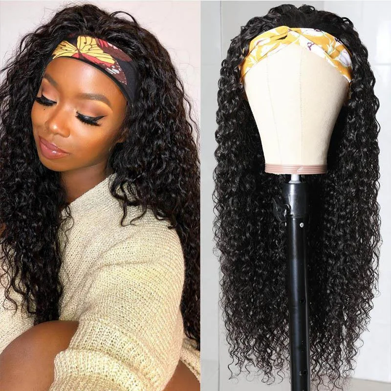 Withme Hair Brizilian Headband Wigs Jerry Curly