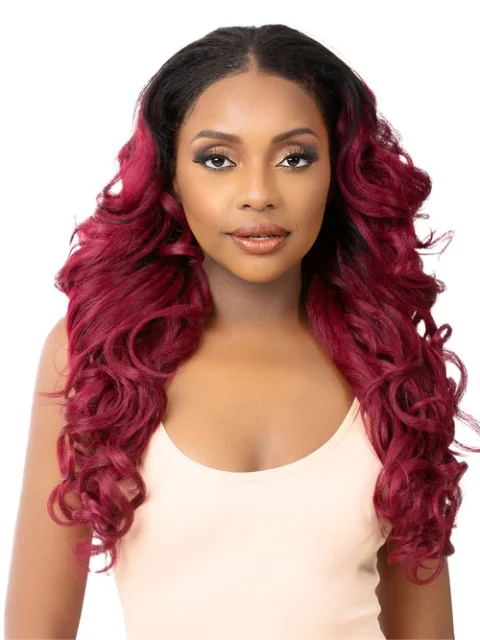 Nutique BFF Collection 100% Human Hair Mix Half Wig - HW WELLA