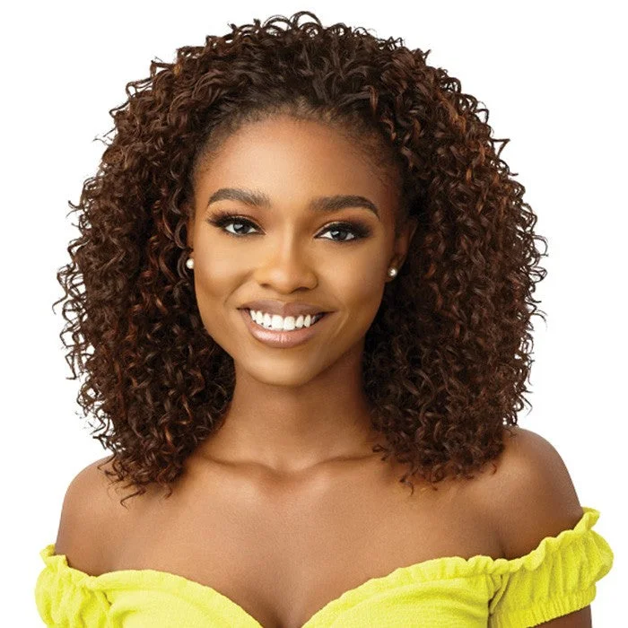 Outre Converti-Cap Synthetic Drawstring Half Wig - Teazy Does It