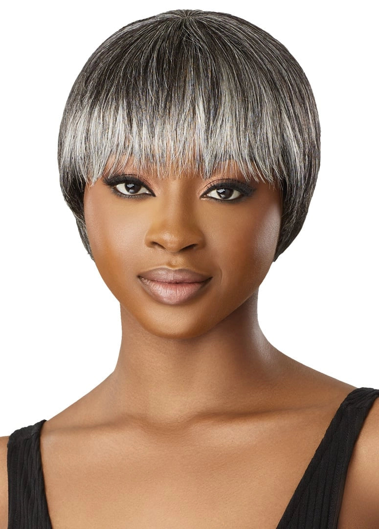 Outre Fab&Fly™ Gray Glamour Human Hair Full Cap Wig Zaida