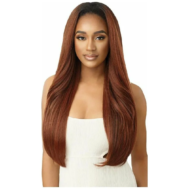 Outre Quick Weave Half Wig – Neesha H303 (DR2/HONEY BROWN & DR GINGER BROWN only)