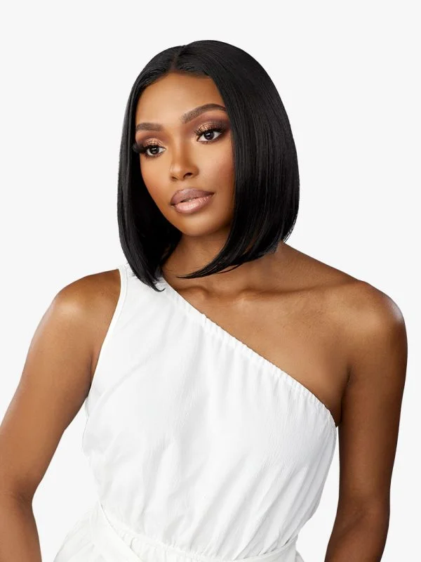 Sensationnel Salt & Pepper Dashly HD Lace Front Wig SP Lace Unit 1  DLWSP001