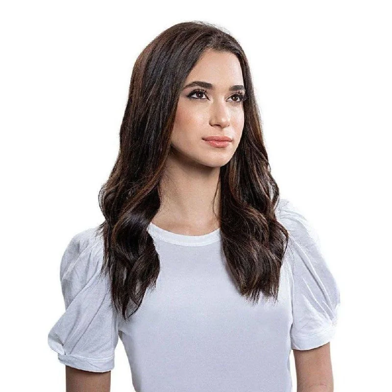 20" U-Shape Wig Dark Brown