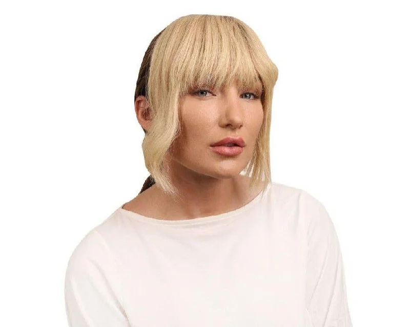 U-Clip on Bang Platinum Blonde