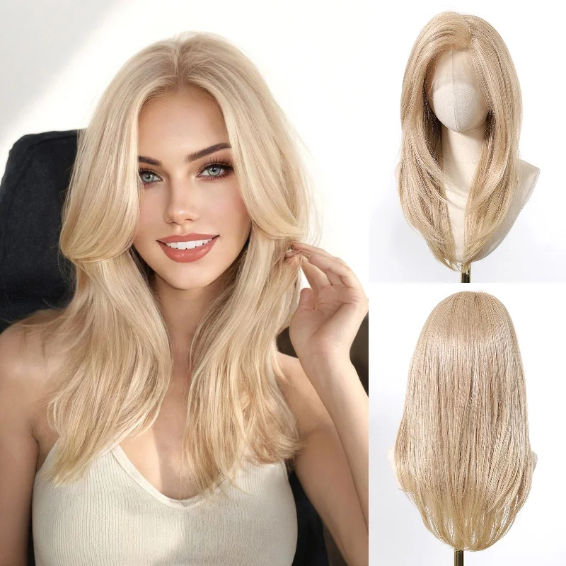 Haircube Sandy Luxe - The Effortless 13*6 Blowout Lace Free Parting Wig