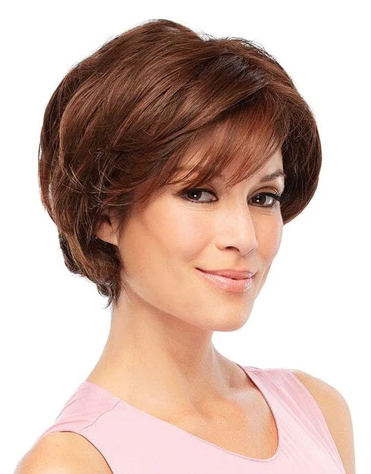 Heat HD (Heat Defiant) Wig by Jon Renau in 24BT18S8 Shaded Mocha | All Sales Final | Open Box